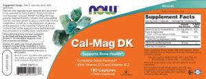 Label for Cal-Mag DK