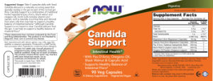 Label for Candida Support