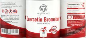 Quercetin 500 mg Bromelain 100 mg
