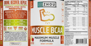 Muscle BCAA Tropical Punch