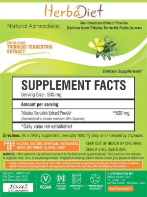 Extra Pure Tribulus Terrestris Extract