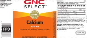 Calcium 500 mg