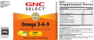 Omega 3-6-9 Lemon
