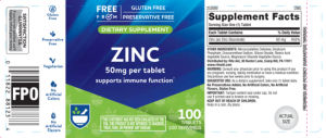 Zinc 50 mg