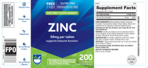Zinc 50 mg
