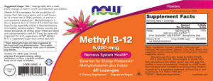 Methyl B-12 5,000 mcg