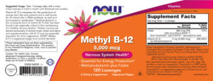 Methyl B-12 5,000 mcg