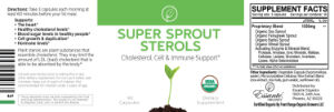 Super Sprout Sterols