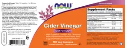 Label for Cider Vinegar