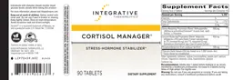 Label for Cortisol Manager