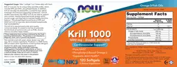 Label for Krill 1000 Double Strength