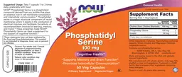 Label for Phosphatidyl Serine 100 mg