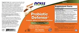 Label for Probiotic Defense