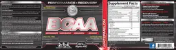 Label for BCAA Watermelon