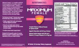Label for Maximum Female