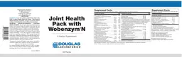 Label for Pack #1, Joint Health Pack