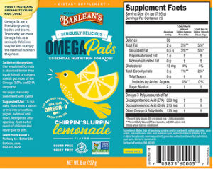 Seriously Delicious Omega Pals Chirpin' 