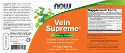 Label for Vein Supreme