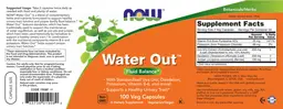 Label for Water Out