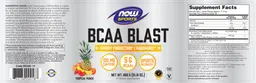 Label for BCAA Blast Tropical Punch