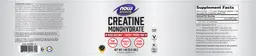 Label for Creatine Monohydrate