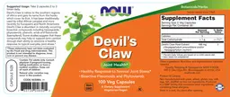 Label for Devil's Claw