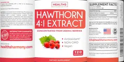 Label for Hawthorn 4:1 Extract
