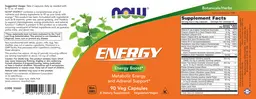Label for Energy