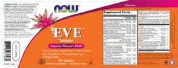 Label for Eve Tablets