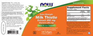 Extra Strength Milk Thistle Extract 450 
