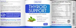 Label for Thyroid Support