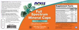 Label for Full Spectrum Mineral Caps
