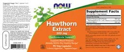 Label for Hawthorn Extract 300 mg