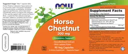 Label for Horse Chestnut 300 mg