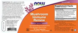 Label for Mushroom Immune Renew