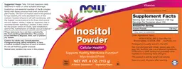 Label for Inositol Powder
