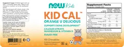 Label for Kid Cal Orange U Delicious