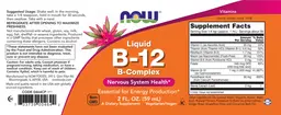 Label for Liquid B-12