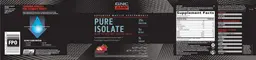 Label for Pure Isolate Strawberry