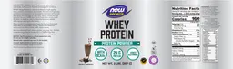 Label for Whey Protein Creamy Chocolate