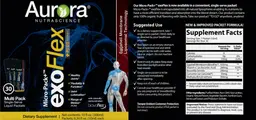 Label for Micro-Pack+ exoFlex +Plus Vitamin C