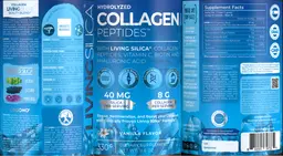 Label for Hydrolyzed Collagen Peptides Vanilla Flavor