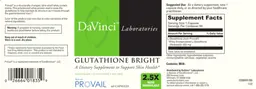 Label for Glutathione Bright