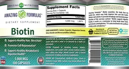 Biotin 5,000 mcg