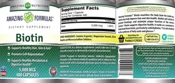 Biotin 5,000 mcg