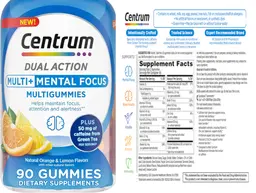 Label for Multi+ Mental Focus