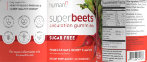 Super Beets Pomegranate Berry Flavor