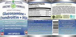 Glucosamine Chondroitin & MSM