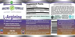 L-Arginine 500 mg