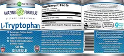 L-Tryptophan 500 mg